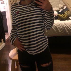 CDG striped long sleeve